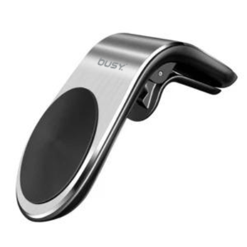 Busy® Magnetic car phone pholder (silver) - 506871
