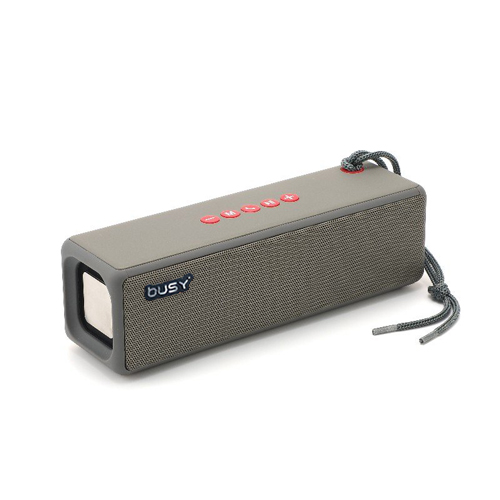 Busy® Portable Wireless Speaker (Gray) – 51037