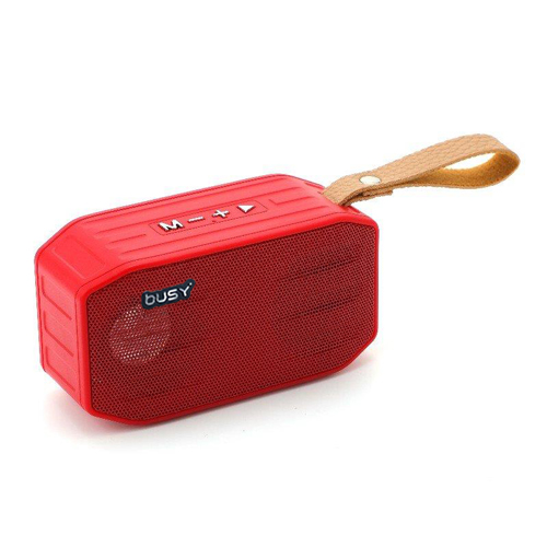 Busy® Mini Wireless Speaker (Red) - 51036
