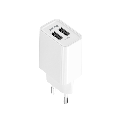 Busy® Dual USB wall charger 2.4A - 50766