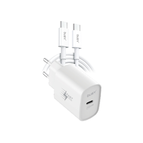 PD Wall Charger Set with Type-C to Type-C cable