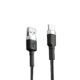 Busy® Type-C to USB Braided cable 2m. Black