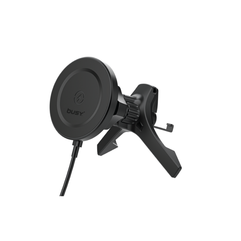 Busy® Magnetic Car Holder and Wireless Charger – 51055