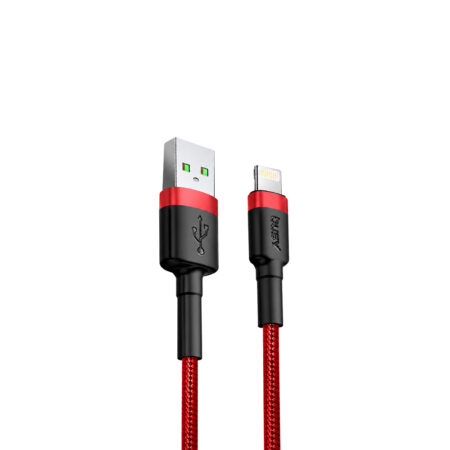 Busy® Lightning (non MFI) Nylon Braided 2.0m- 506984 red